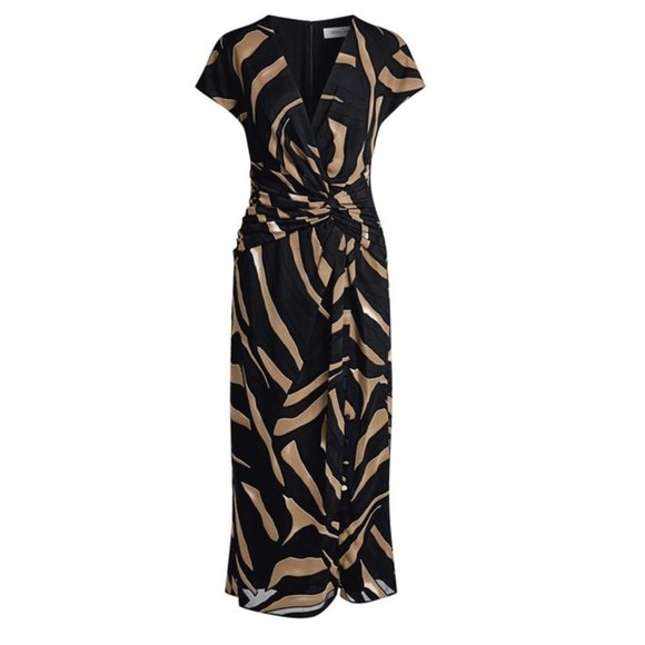 Prabal Gurung Animal Print Wrapped Maxi Dress - Picture 3 of 14